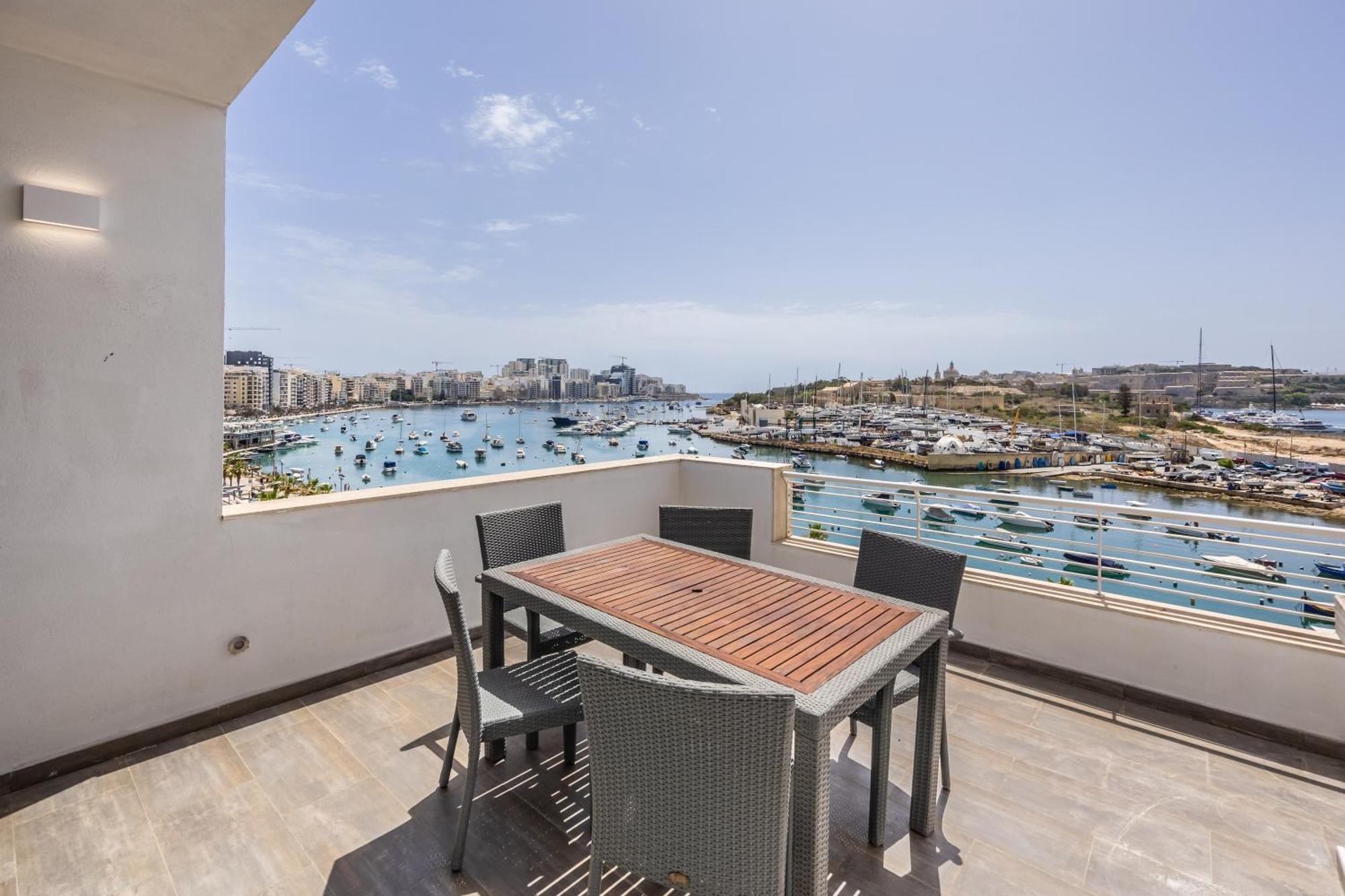 New Duplex Penthouse W Breathtaking Views By Sf Homes Gzira Екстериор снимка